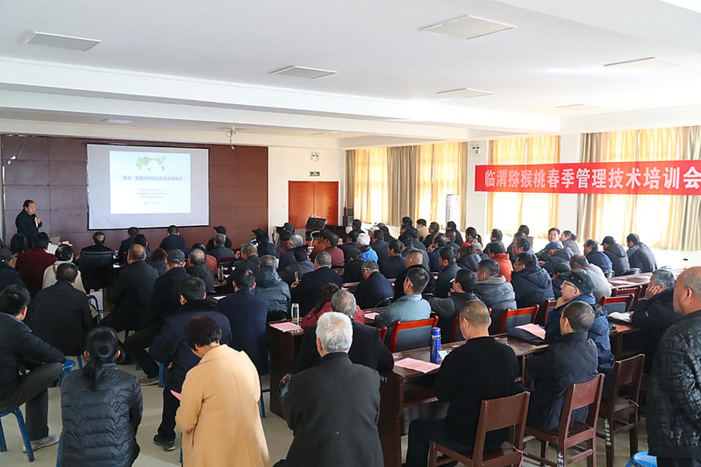 渭南临渭区举办猕猴桃春季管理技术培训会